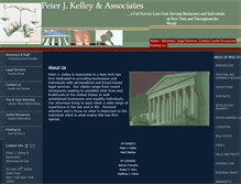 Tablet Screenshot of peterjkelley.com